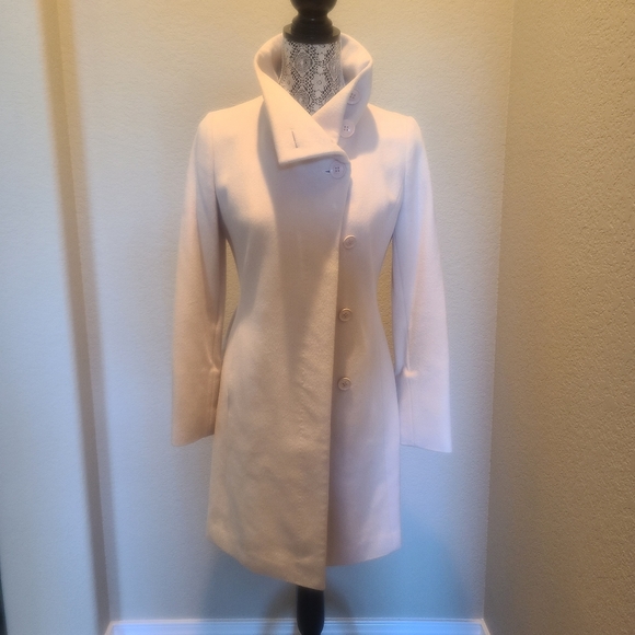 Winter coat, light pink, Japanese brand Le Souk size 36 (US size 2) - Picture 3 of 14